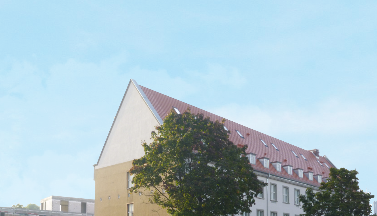 Blick auf die Baustelle Blick auf die Baustelle