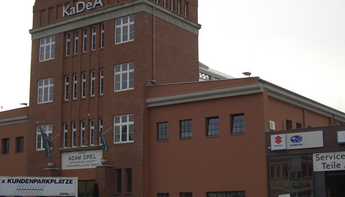 KADEA Autohaus Berlin Bestandsaufnahme und Wiederaufbau SPECHT KALLEJA + PARTNER BERATENDE INGENIEURE BERLIN