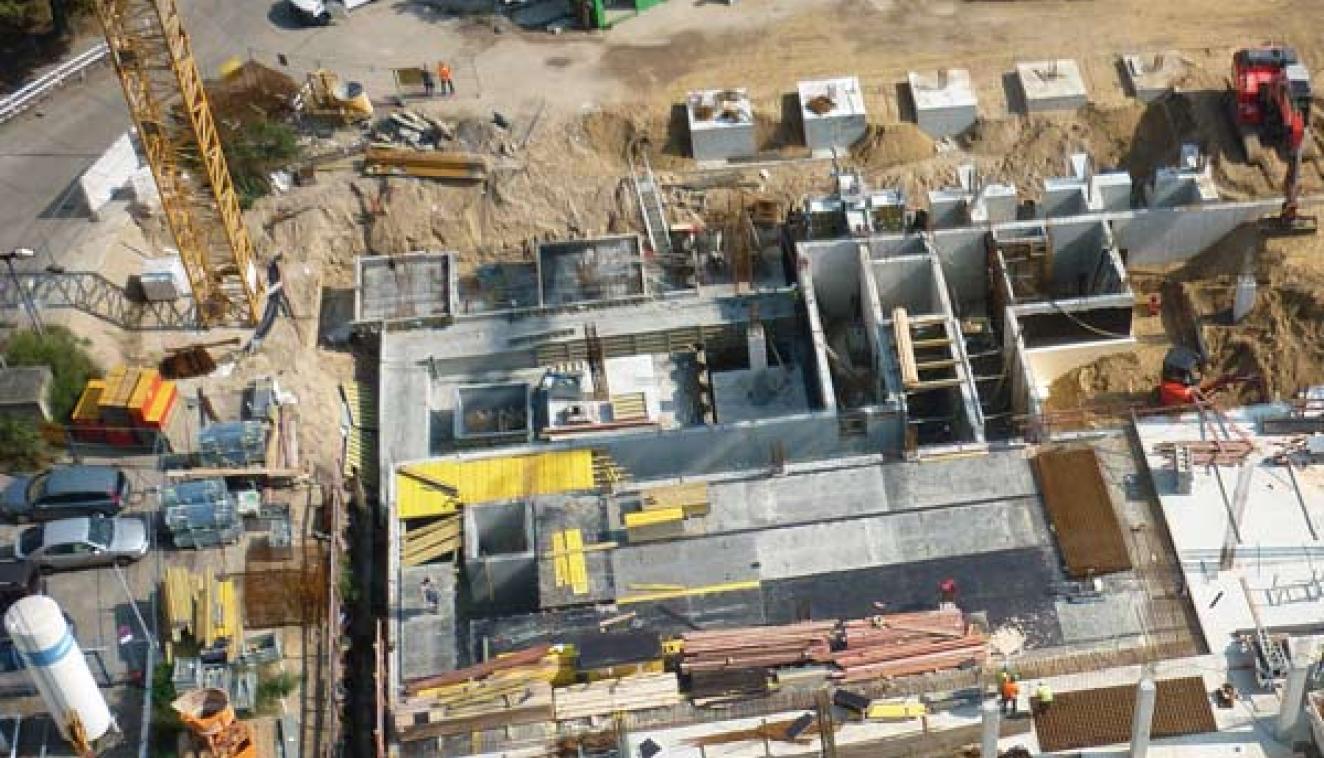 Charité Berlin – Neubau eines OP / ITS-Gebäudes (Geb.-Nr. 2728) Tragwerksplanung SPECHT KALLEJA + PARTNER BERATENDE INGENIEURE BERLIN