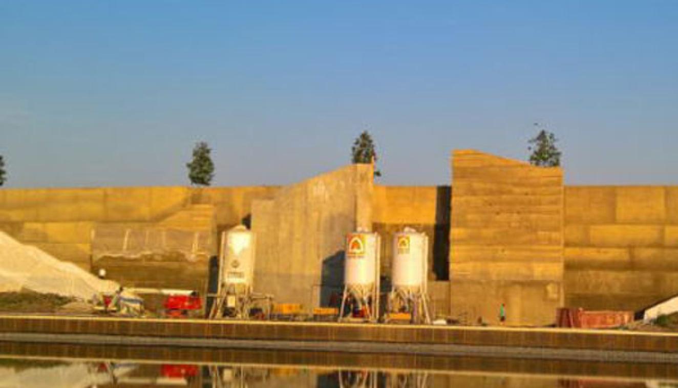 BUGA Heilbronn 2019 – Seepark mit Lärmschutzwall, Felsenufer Kletterwand Tragwerksplanung, Ausführungsplanung SPECHT KALLEJA + PARTNER BERATENDE INGENIEURE BERLIN