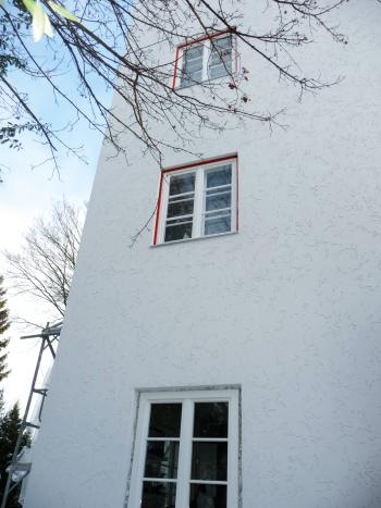 Fassade Hufeisensiedlung - Denkmalgerechte Sanierungsmaßnahme Fassade Hufeisensiedlung - Denkmalgerechte Sanierungsmaßnahme
