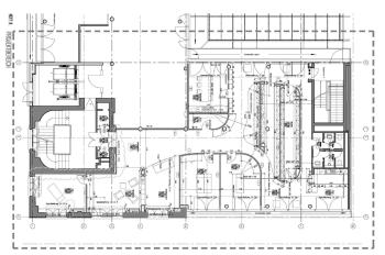 Grundriss der Büroeinheit Grundriss der Büroeinheit