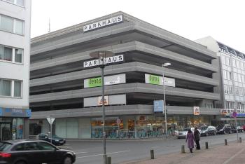 Parkhaus vor der Modernisierung Parkhaus vor der Modernisierung