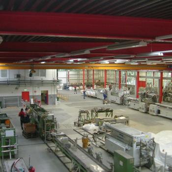 Ansicht innen / neue Produktionshalle Ansicht innen / neue Produktionshalle