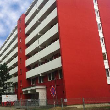 sanierte Fassadenansicht sanierte Fassadenansicht