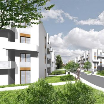 Rendering der Außenansicht Ausschnitt 1 Rendering der Außenansicht Ausschnitt 1