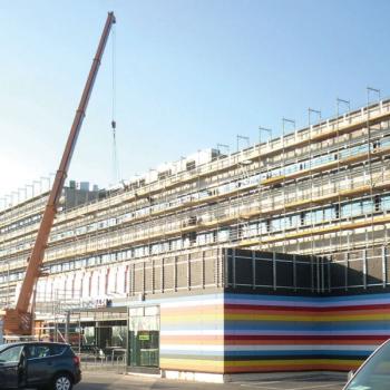 Neubau eines Hotels, Meininger Hotel Berlin Airport Tragwerksplanung SPECHT KALLEJA + PARTNER BERATENDE INGENIEURE BERLIN