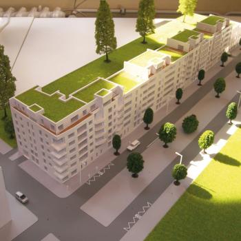 NEUBAU EINES WOHNBLOCKS – GRÜNE 9 Tragwerksplanung für Wohnbebauung SPECHT KALLEJA + PARTNER BERATENDE INGENIEURE BERLIN