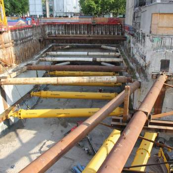 Prüfung der Baugrube und der Bodenplatte des Neubaus des Hotel- und Geschäftshauses „Upper West“ Berlin Prüfung der statischen Berechnungen und der Konstruktionszeichnungen, Konstruktive Bauüberwachung SPECHT KALLEJA + PARTNER BERATENDE INGENIEURE BERLIN