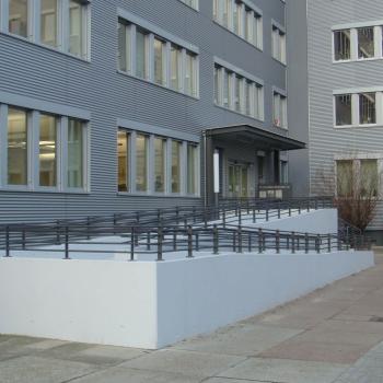 neu angelegte Rampenanlage 