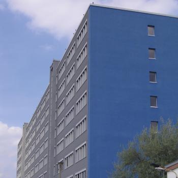 rückseitige Fassade