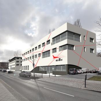 Visualisierung der neuen Außenansicht Visualisierung der neuen Außenansicht