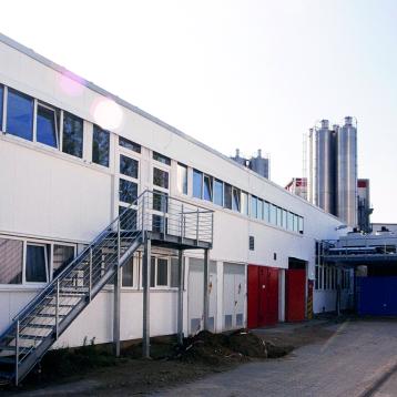 Ansicht der Halle Ansicht der Halle
